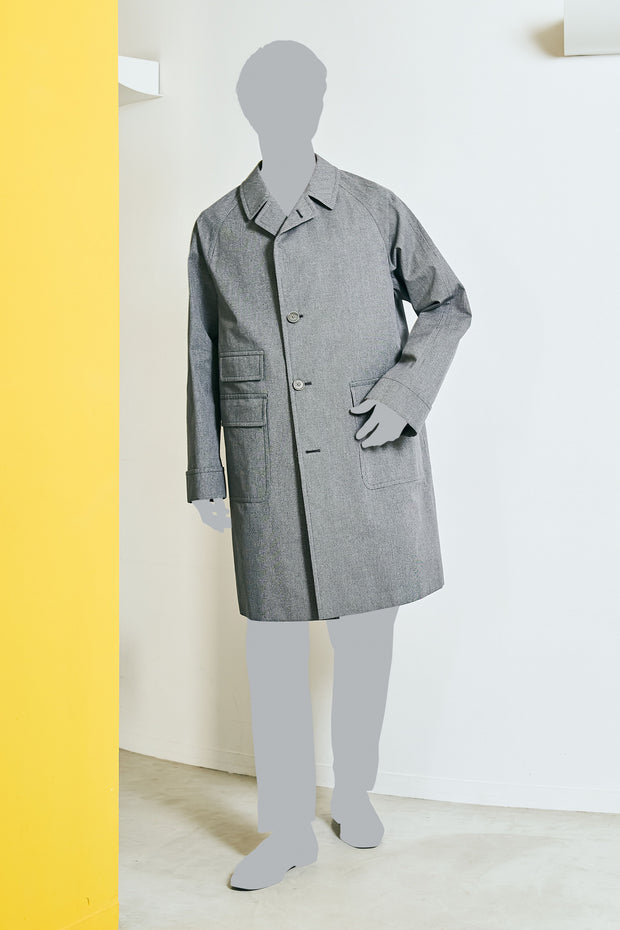 CORBⅡ COHÉRENCE Gabardine Murine Hound's Tooth