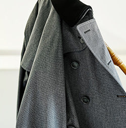 COHÉRENCE Gabardine Murine Hound's Tooth