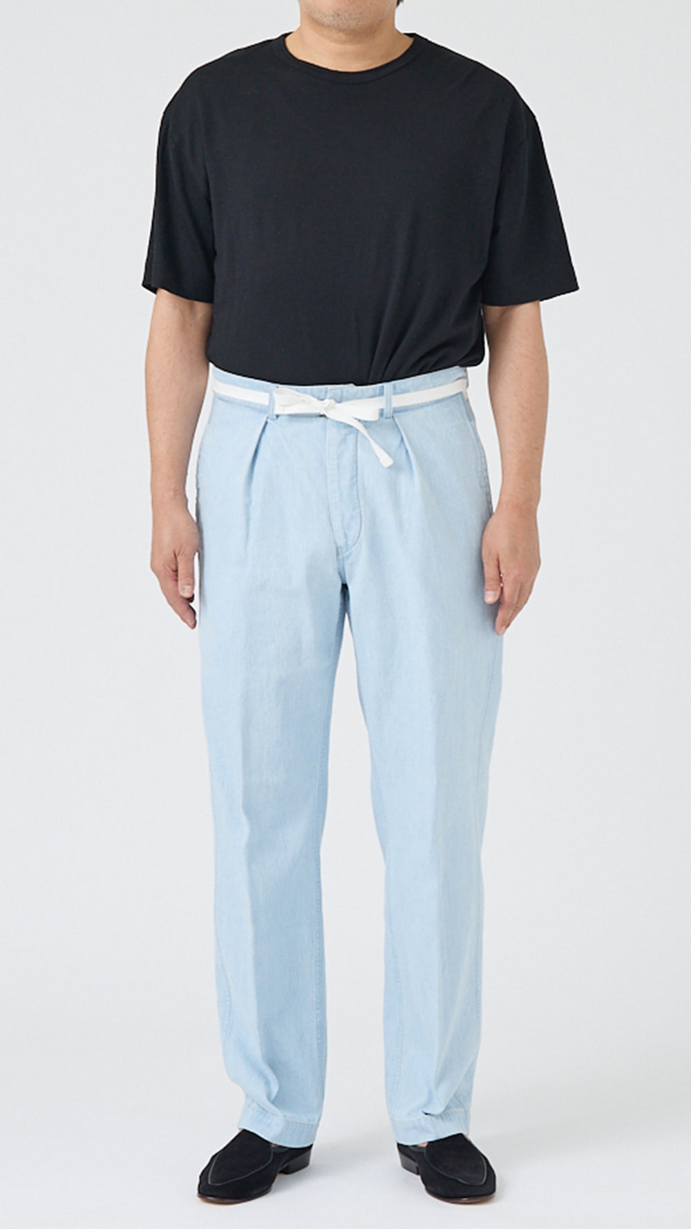 ALAIN 10oz Logger Selvedge Denim Bleach