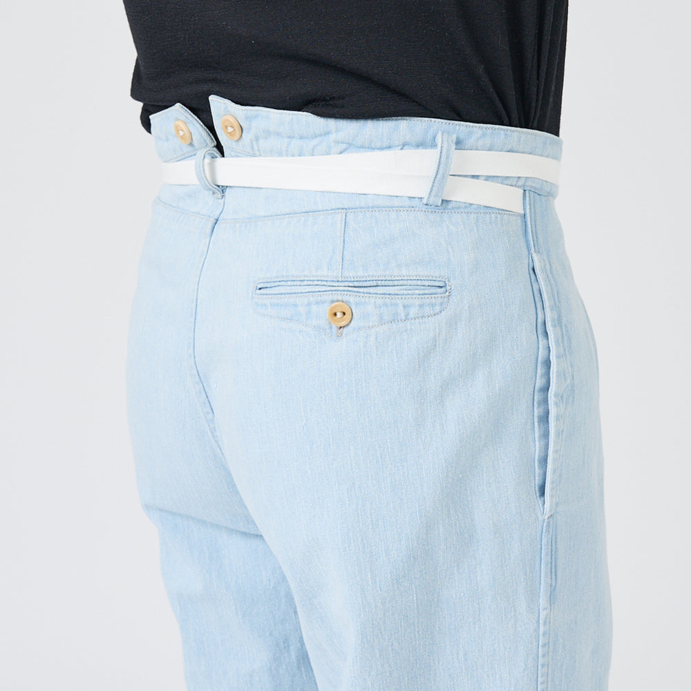 ALAIN 10oz Logger Selvedge Denim Bleach