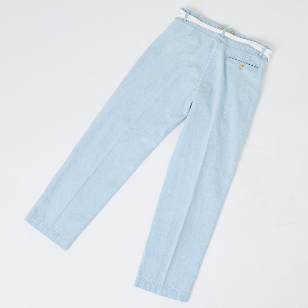 ALAIN 10oz Logger Selvedge Denim Bleach