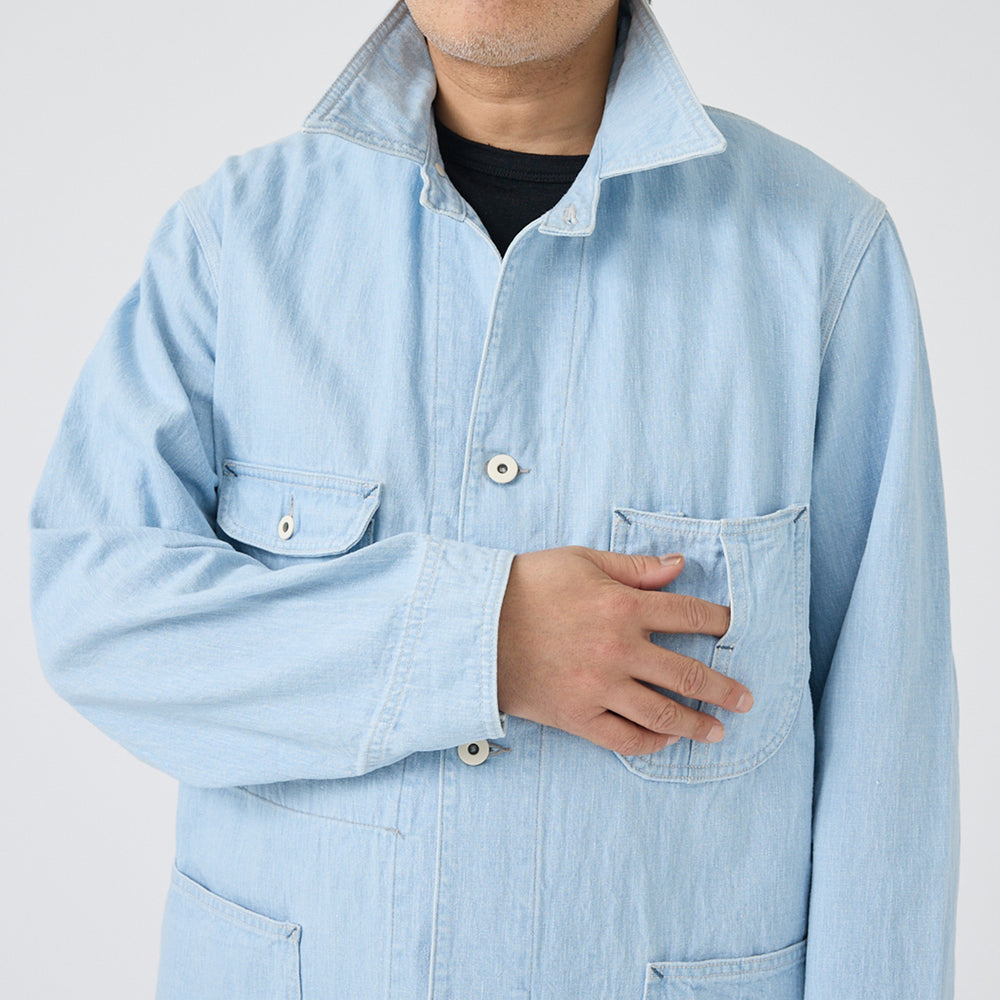 JACKSON 10oz Logger Selvedge Denim Bleach
