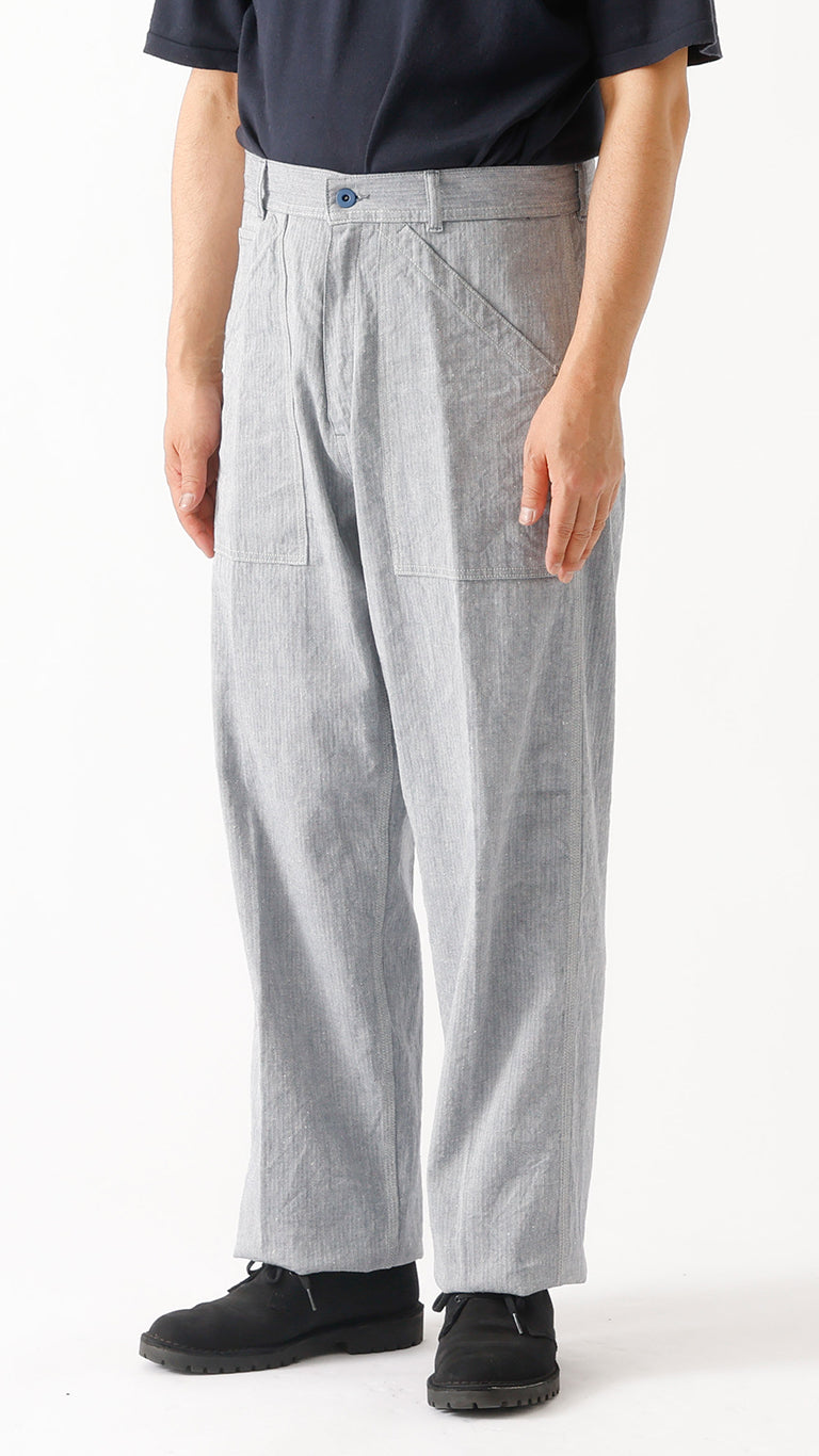 PAUL Linen Cotton Chevron