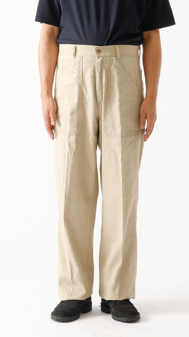 PAUL Linen Cotton Chevron