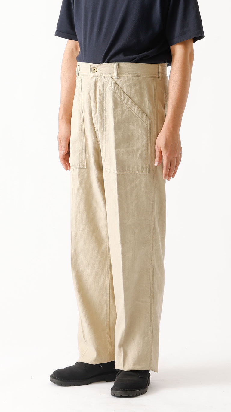 PAUL Linen Cotton Chevron